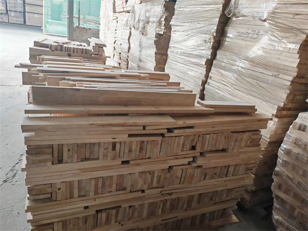 Solid Rubber Wood Straight Board